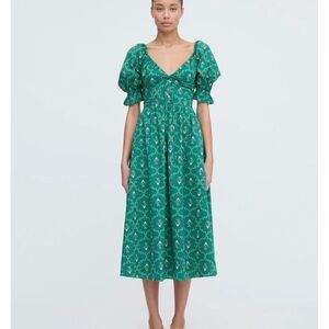 Hill House Ophelia Floral Midi Dress